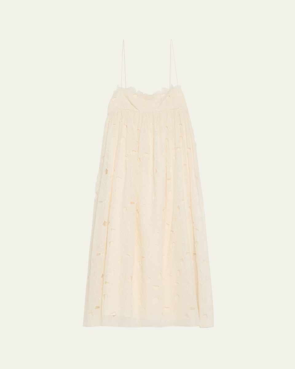Marina Empire Cotton Cami Midi Dress